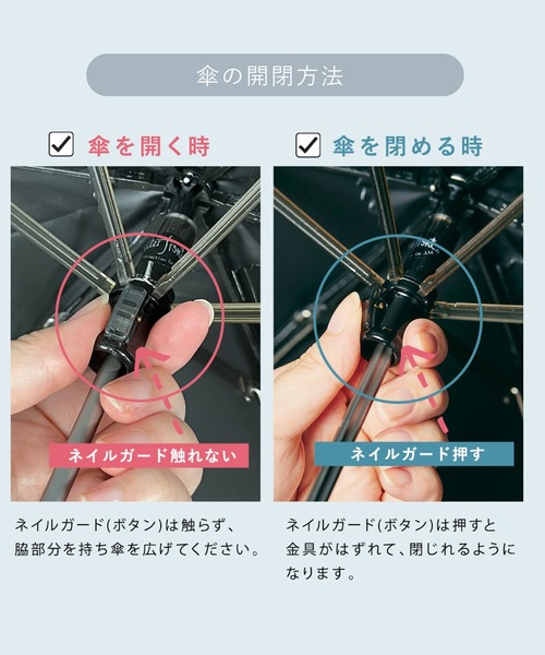 最高水準の日傘】COKAGE+ 木の手元 2WAY（折りたたみ傘