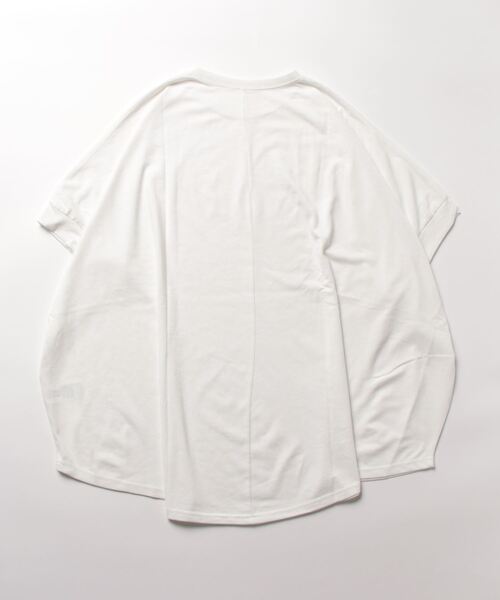 coca（coca）（コカ）の「ドルマンスリーブビックチュニック（チュニック・レディース・ホワイト/ブラック・M/L）」の12枚目の写真