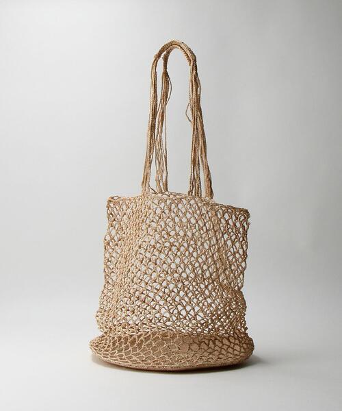 green label relaxing(グリーンレーベルリラクシング)の「<MADE IN MADA> HOLY バッグ(ショルダーバッグ・レディース・ナチュラル/イエロー/オレンジ/モカ・FREE)」の2枚目の写真