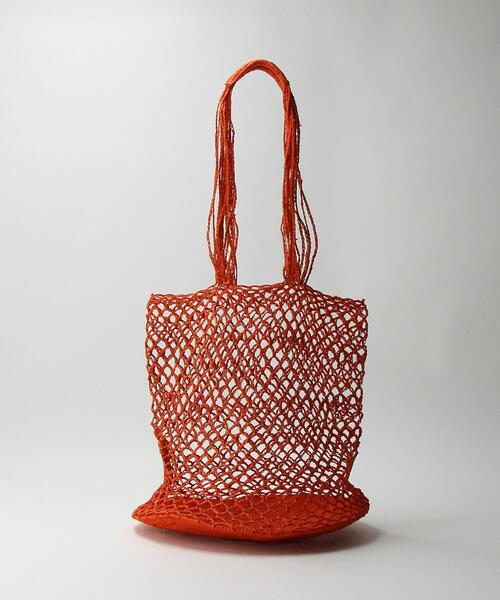 green label relaxing(グリーンレーベルリラクシング)の「<MADE IN MADA> HOLY バッグ(ショルダーバッグ・レディース・ナチュラル/イエロー/オレンジ/モカ・FREE)」の4枚目の写真