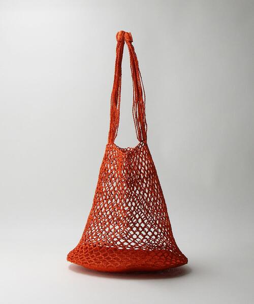 green label relaxing(グリーンレーベルリラクシング)の「<MADE IN MADA> HOLY バッグ(ショルダーバッグ・レディース・ナチュラル/イエロー/オレンジ/モカ・FREE)」の15枚目の写真