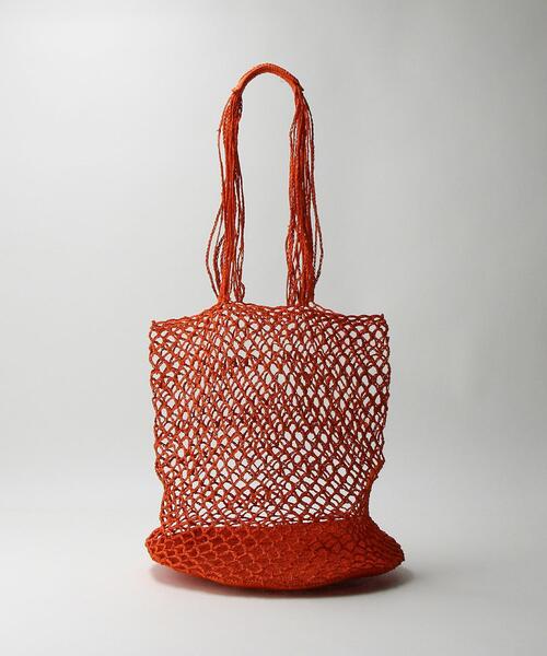 green label relaxing(グリーンレーベルリラクシング)の「<MADE IN MADA> HOLY バッグ(ショルダーバッグ・レディース・ナチュラル/イエロー/オレンジ/モカ・FREE)」の12枚目の写真