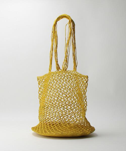 green label relaxing(グリーンレーベルリラクシング)の「<MADE IN MADA> HOLY バッグ(ショルダーバッグ・レディース・ナチュラル/イエロー/オレンジ/モカ・FREE)」の22枚目の写真