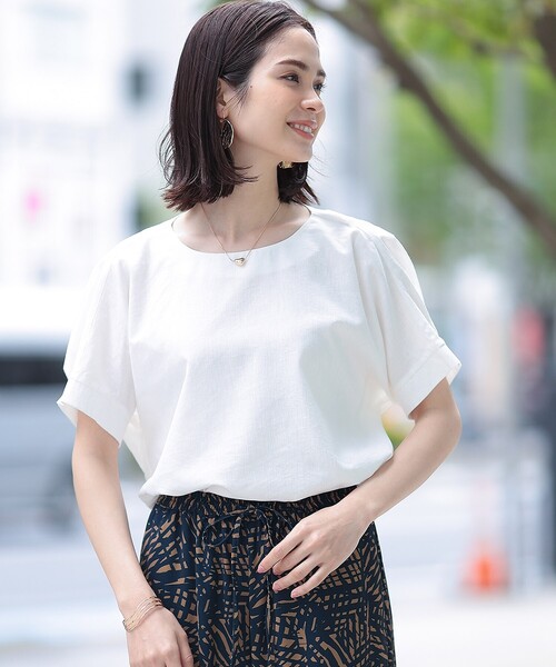 【抗菌防臭/吸水速乾/洗濯機で洗える】マルチファンクション麻混ドルマン