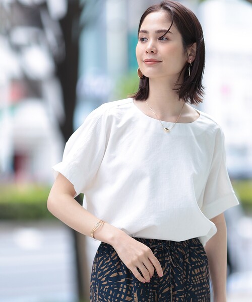 【抗菌防臭/吸水速乾/洗濯機で洗える】マルチファンクション麻混ドルマン