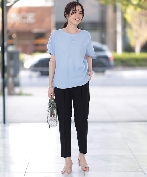 【抗菌防臭/吸水速乾/洗濯機で洗える】マルチファンクション麻混ドルマン