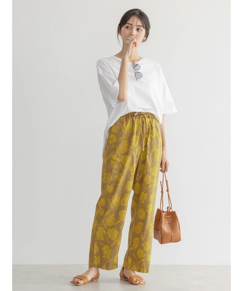 AMERICAN HOLIC（アメリカンホリック）の「リラックスアソートプリントパンツ（その他パンツ・レディース・チャコールグレー/キャメル/ストライプ/グリーン・S/M/L）」の6枚目の写真