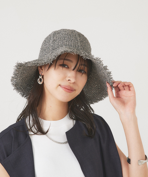 Abahouse Devinette（ドゥヴィネット）の「Ruben RUS-8171（ハット・レディース・キャメル/ブラック・フリー）」の2枚目の写真