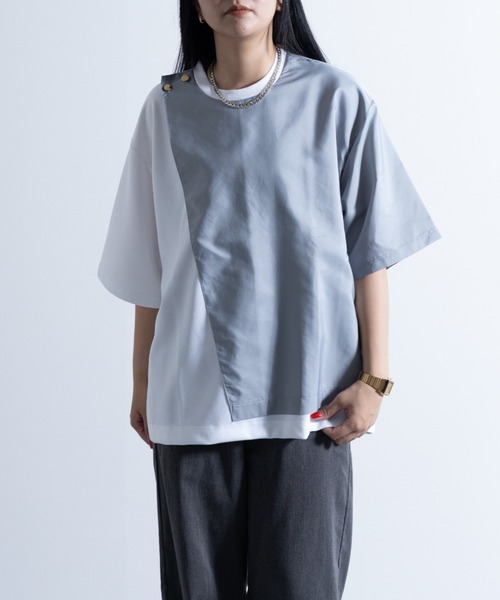 NYLAUS（ナイラス）の「ストレッチアムンゼン フラシデザイン ショートスリーブ ビッグTシャツ（Tシャツ/カットソー・メンズ・その他4/その他3/その他2/その他1・M/L）」の2枚目の写真