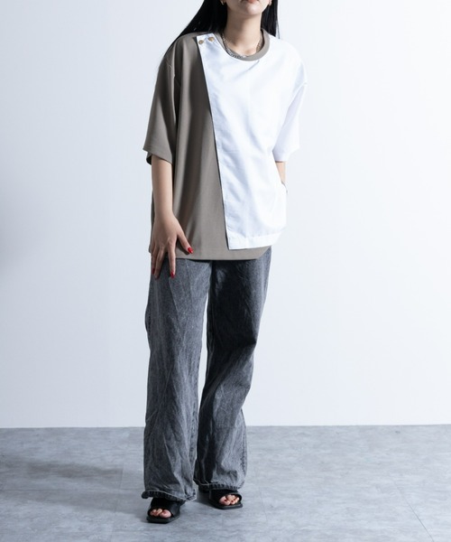 NYLAUS（ナイラス）の「ストレッチアムンゼン フラシデザイン ショートスリーブ ビッグTシャツ（Tシャツ/カットソー・メンズ・その他4/その他3/その他2/その他1・M/L）」の15枚目の写真