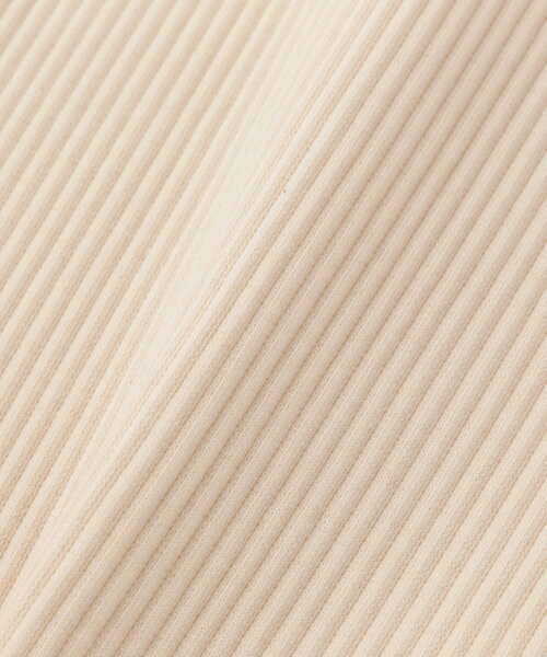 N.（N. Natural Beauty Basic）（エヌエヌナチュラルビューティーベーシック）の「三角テレコタンクトップ（タンクトップ・レディース・ブラック/ホワイト/ベージュ・MEDIUM）」の5枚目の写真