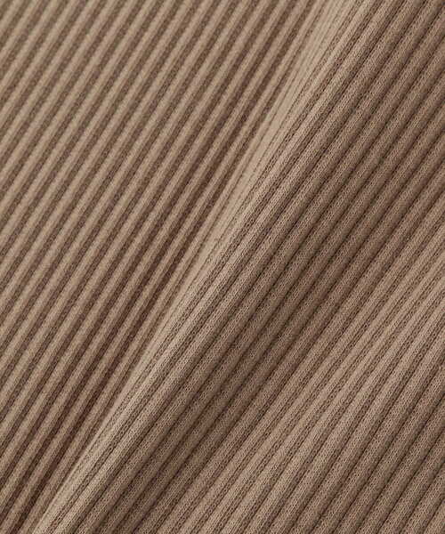 N.（N. Natural Beauty Basic）（エヌエヌナチュラルビューティーベーシック）の「三角テレコタンクトップ（タンクトップ・レディース・ブラック/ホワイト/ベージュ・MEDIUM）」の9枚目の写真