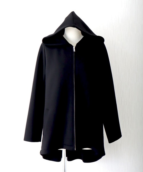 libelle more（リベル モア）の「ダンボールポンチBACKフレアーパーカーブルゾン（ブルゾン・レディース・チャコールグレー/グレイッシュベージュ/ブラック/モカ・M/L）」の22枚目の写真