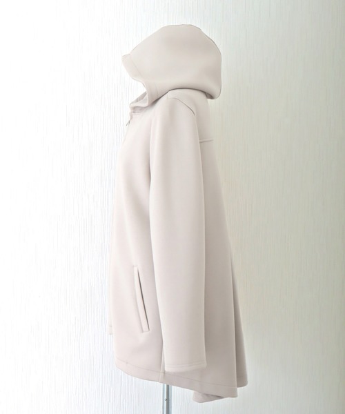 libelle more（リベル モア）の「ダンボールポンチBACKフレアーパーカーブルゾン（ブルゾン・レディース・チャコールグレー/グレイッシュベージュ/ブラック/モカ・M/L）」の20枚目の写真