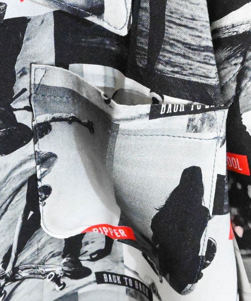 Anytime Songs（エニータイムソングス）の「アロハBIGシャツ（シャツ/ブラウス・キッズ・ホワイト系その他3/ネイビー系/ホワイト系その他2/ホワイト系その他4/ホワイト系その他5/ネイビー/ホワイト系その他/ブラック系その他3/ブラック/ブラック系その他2/ブラック系その他/オフホワイト・140/150/160）」の15枚目の写真