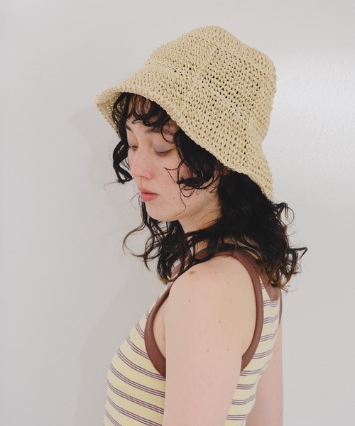 MILLER（ミラー）の「【Miller別注】カップ付きアメスリタンク（タンクトップ・レディース・アイボリー/ブルー/イエロー/ネイビー・FREE）」の7枚目の写真