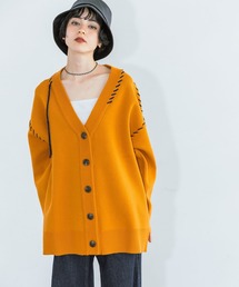 PAGEBOY | Wフェイスハンドステッチカーディガン(カーディガン/ボレロ)