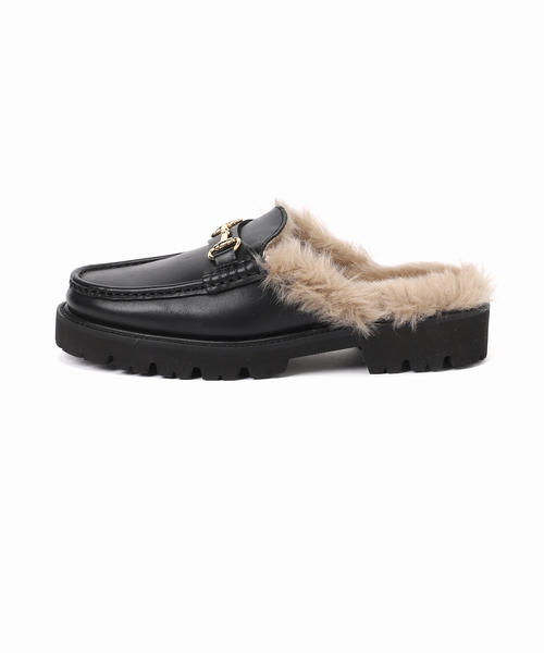 CAMINANDO(カミナンド)の「【CAMINANDO/カミナンド】TREK SOLE SHEARING-LINED BIT M:フラットシューズ(その他シューズ・レディース・ブラック・5/6/7/XX-SMALL/9)」の3枚目の写真