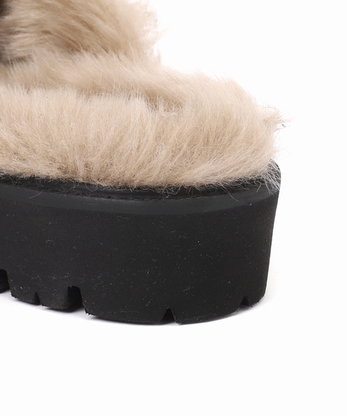 CAMINANDO(カミナンド)の「【CAMINANDO/カミナンド】TREK SOLE SHEARING-LINED BIT M:フラットシューズ(その他シューズ・レディース・ブラック・5/6/7/XX-SMALL/9)」の6枚目の写真