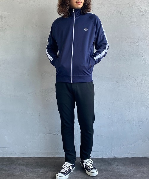 FRED PERRY（フレッドペリー）の「[FRED PERRY/フレッドペリー] トラックジャケット（その他アウター・レディース・ネイビー/ブラック・M/L/XL）」の9枚目の写真