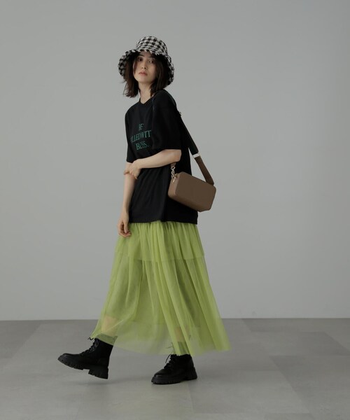 FREE'S MART（フリーズマート）の「◆Wジップバッグ（ボディバッグ/ウエストポーチ・レディース・グレー/ブラック/ホワイト・ﾌﾘ-）」の19枚目の写真