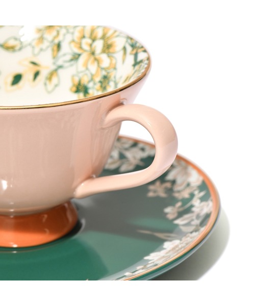 セール】シノワズリ カップ＆ソーサー ピンク（食器）｜Francfranc