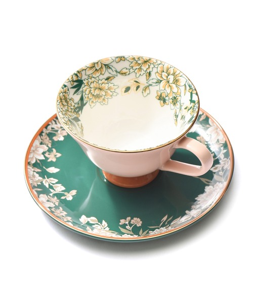 セール】シノワズリ カップ＆ソーサー ピンク（食器）｜Francfranc