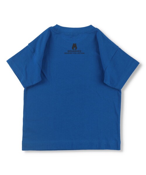 BRANSHES（ブランシェス）の「【プチプラ/吸水速乾】グラフィック半袖Tシャツ（Tシャツ/カットソー・キッズ・カーキオリーブ/マスタード/ブルー・90/100/110/120/130/140/150）」の21枚目の写真