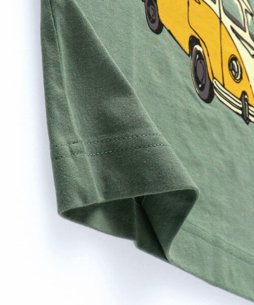 BRANSHES（ブランシェス）の「【プチプラ/吸水速乾】グラフィック半袖Tシャツ（Tシャツ/カットソー・キッズ・カーキオリーブ/マスタード/ブルー・90/100/110/120/130/140/150）」の20枚目の写真
