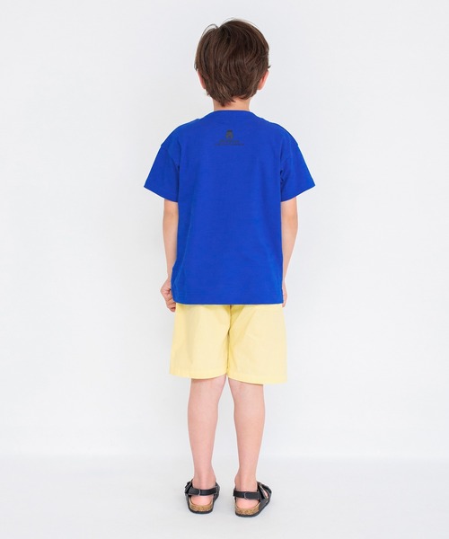 BRANSHES（ブランシェス）の「【プチプラ/吸水速乾】グラフィック半袖Tシャツ（Tシャツ/カットソー・キッズ・カーキオリーブ/マスタード/ブルー・90/100/110/120/130/140/150）」の16枚目の写真