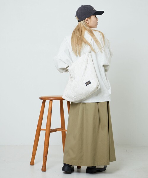 PENDLETON（ペンドルトン）の「PENDLETON × PUBLUX/ペンドルトン 別注キルティングニュースペーパーバッグ　限定展開（ショルダーバッグ・レディース・オフホワイト/ブラック/オリーブ/その他・ﾌﾘ-）」の16枚目の写真