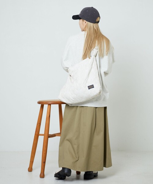 PENDLETON（ペンドルトン）の「PENDLETON × PUBLUX/ペンドルトン 別注キルティングニュースペーパーバッグ　限定展開（ショルダーバッグ・レディース・オフホワイト/ブラック/オリーブ/その他・ﾌﾘ-）」の17枚目の写真