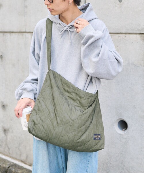 PENDLETON（ペンドルトン）の「PENDLETON × PUBLUX/ペンドルトン 別注キルティングニュースペーパーバッグ　限定展開（ショルダーバッグ・レディース・オフホワイト/ブラック/オリーブ/その他・ﾌﾘ-）」の21枚目の写真