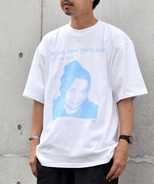 ミュージシャン PHOTO PRINT T-SHIRT SHIPS any（シップス エニィ）の「SHIPS any: ミュージシャン フォト