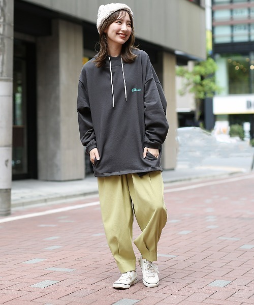 チチカカ（チチカカ）の「COBMASTER コラボ ルチャマスクコブベアプルオーバー【ユニセックス】（パーカー・メンズ・ブラウン/チャコールグレー・FREE）」の5枚目の写真