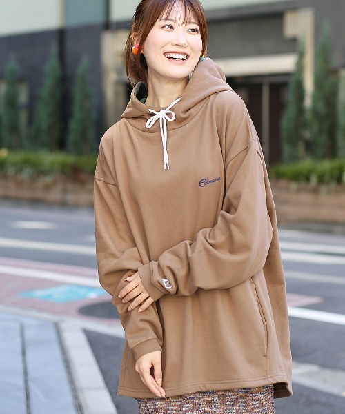 チチカカ（チチカカ）の「COBMASTER コラボ ルチャマスクコブベアプルオーバー【ユニセックス】（パーカー・メンズ・ブラウン/チャコールグレー・FREE）」の9枚目の写真