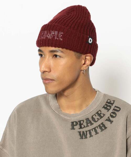 EXAMPLE（エグザンプル）の「EXAMPLE/エグザンプル/ LOGO KNIT CAP（ニットキャップ/ビーニー・メンズ・その他・00）」の8枚目の写真