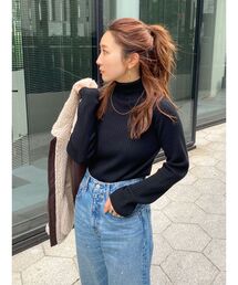 Ungrid | ウォッシャブルタートルニット(ニット/セーター)