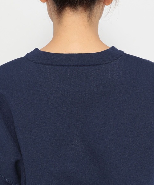 LOWRYS FARM（ローリーズファーム）の「スクールロゴニットプルオーバーロングスリーブ  976840（ニット/セーター・レディース・ネイビー/アイボリー/グリーン・FREE）」の18枚目の写真