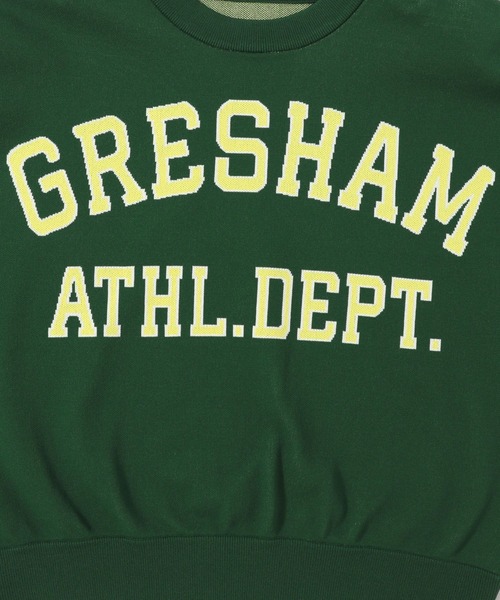 LOWRYS FARM（ローリーズファーム）の「スクールロゴニットプルオーバーロングスリーブ  976840（ニット/セーター・レディース・ネイビー/アイボリー/グリーン・FREE）」の22枚目の写真