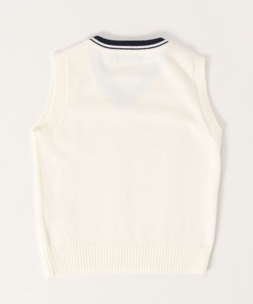 CHOPIN（ショパン）の「チルデンニットベスト（ベスト・キッズ・ネイビー/ホワイト・130cm/110cm/120cm）」の18枚目の写真