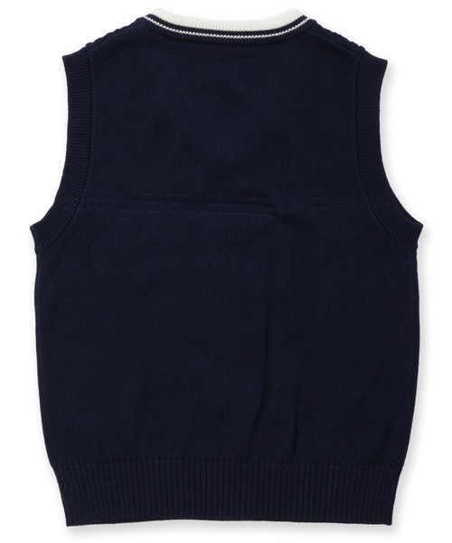 CHOPIN（ショパン）の「チルデンニットベスト（ベスト・キッズ・ネイビー/ホワイト・130cm/110cm/120cm）」の15枚目の写真