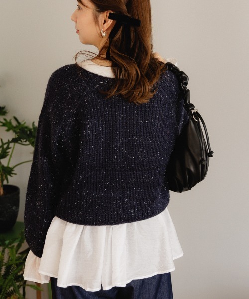 flower(フラワー)の「スイートフレアブラウス2(シャツ/ブラウス・レディース・ピンク/ホワイト・FREE)」の16枚目の写真