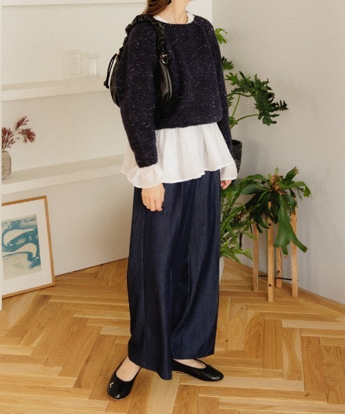 flower(フラワー)の「スイートフレアブラウス2(シャツ/ブラウス・レディース・ピンク/ホワイト・FREE)」の19枚目の写真