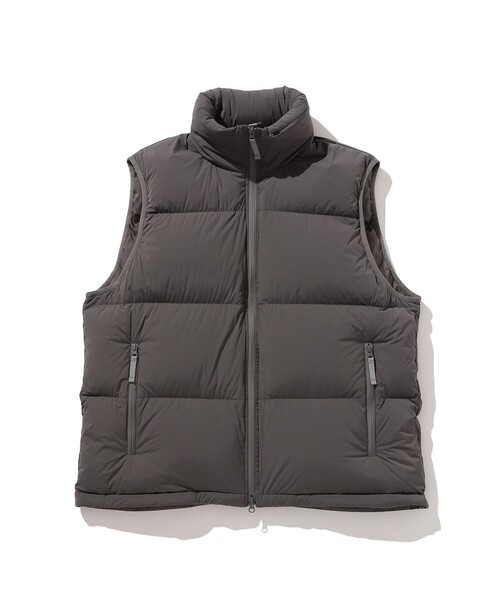 BEAMS(ビームス)の「BEAMS / テック ナイロン ダウンベスト(ダウンベスト・メンズ・グレー/ブラック・S/M/L/XL)」の19枚目の写真