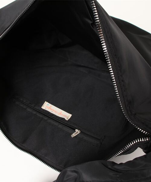 anap mimpi(アナップミンピ)の「シャーリング2WAYショルダーバッグ(ショルダーバッグ・レディース・ブラック・FREE)」の4枚目の写真