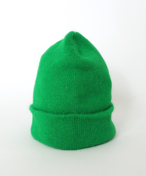 Three Four Time(スリーフォータイム)の「シャギーボリュームニットワッチ(ニットキャップ/ビーニー・レディース・グリーン/ピンク/アイボリー/チャコールグレー・FREE)」の17枚目の写真