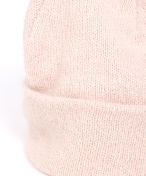 Three Four Time(スリーフォータイム)の「シャギーボリュームニットワッチ(ニットキャップ/ビーニー・レディース・グリーン/ピンク/アイボリー/チャコールグレー・FREE)」の21枚目の写真