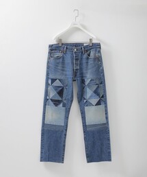 NY: OLD PATCH DENIM PANTS TYPE-501