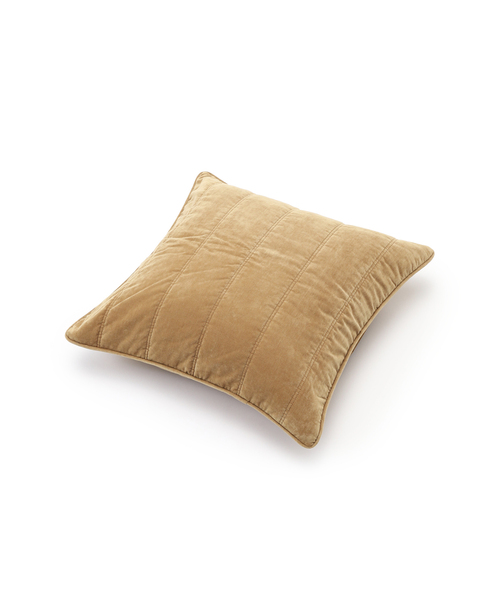 journal standard Furniture （ジャーナルスタンダードファニチャー）の「VELVETEEN CUSHION COVER クッションカバー45cm角（クッション/クッションカバー・レディース・オレンジ/ネイビー/ボルドー/ベージュ/アイボリー/イエロー・FREE）」の8枚目の写真